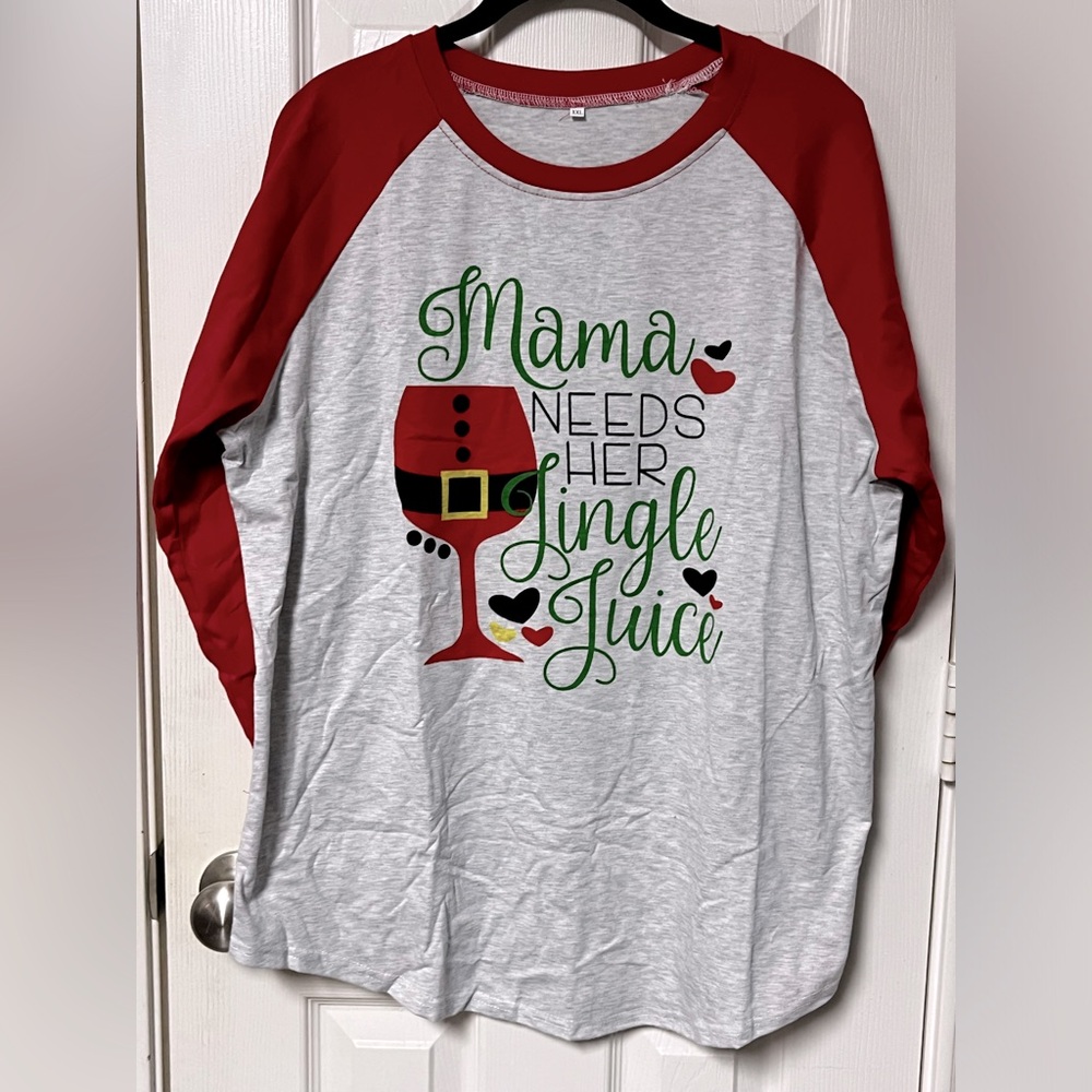 Christmas long sleeve new PTP 24